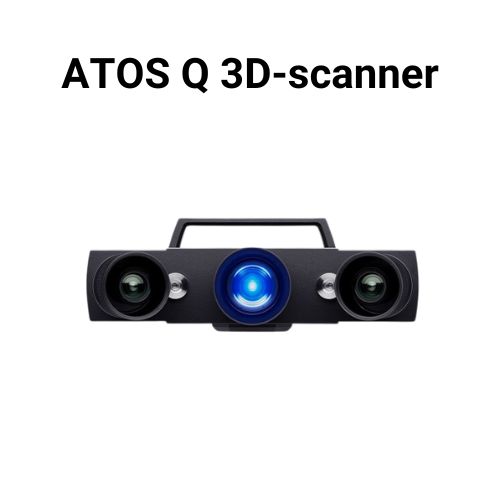 De ATOS Q 3D-scanner