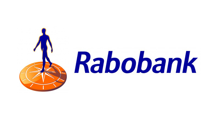 Het logo van Rabobank