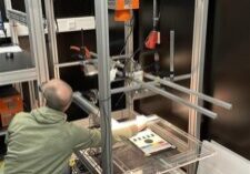 Fotonische laser testen in het Vision lab